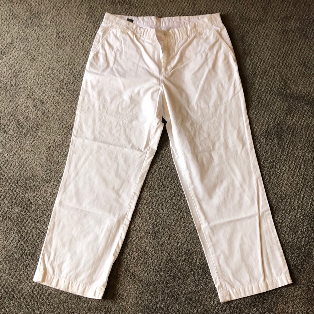 White pants by Lyle & Scott